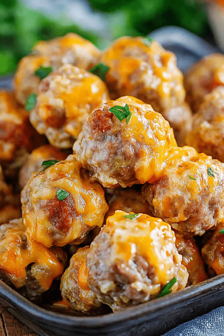 ROTEL CREAM CHEESE SAUSAGE BALLS