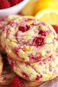 Raspberry Lemonade Cookies