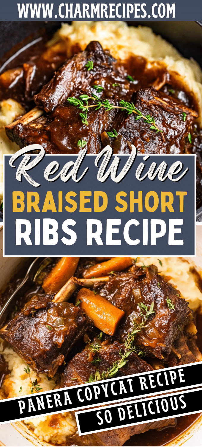 Recipes Using Short Ribs Red Wine Braised Short Ribs