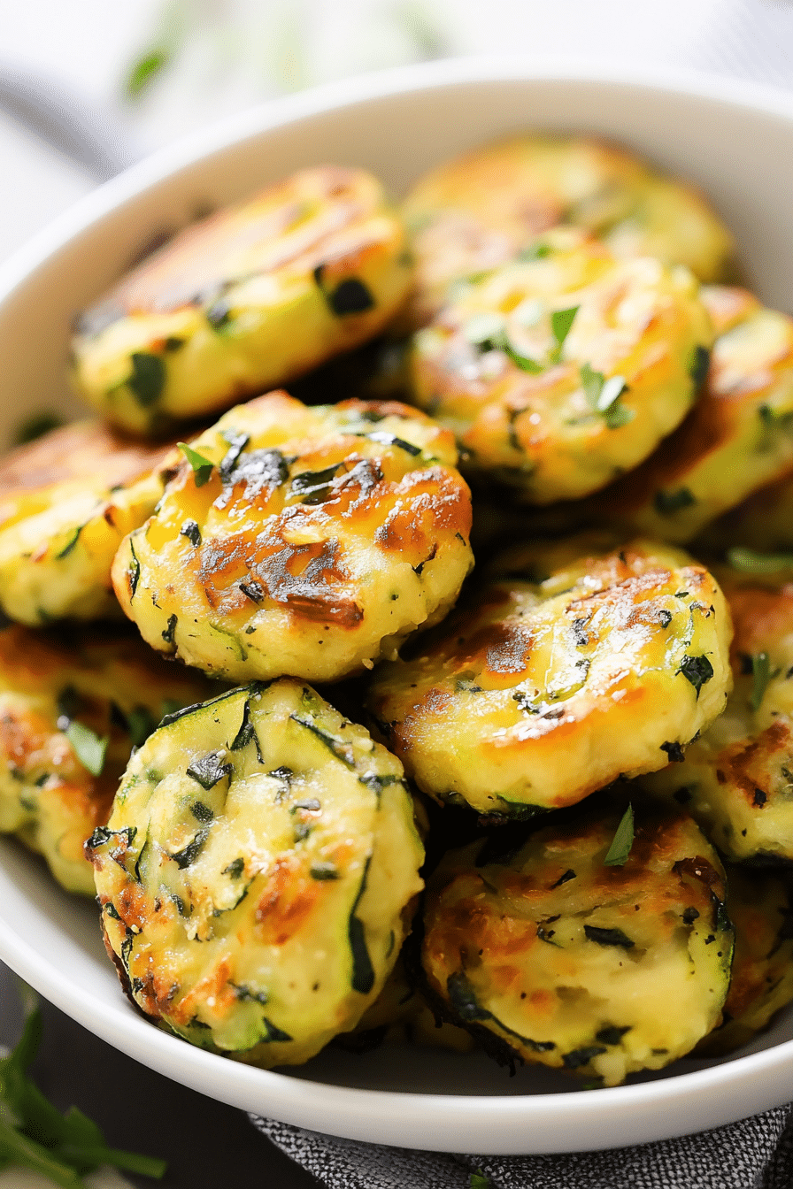 Zucchini Garlic Bites 