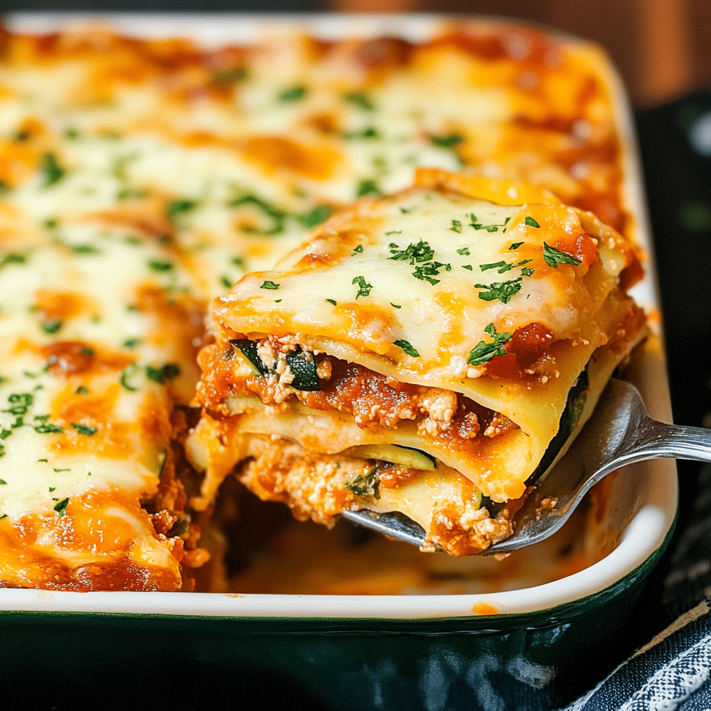 Zucchini Lasagna