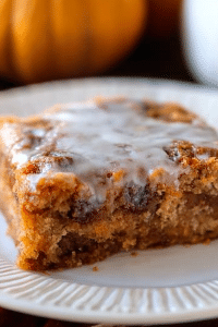 pumpkin honey bun cake