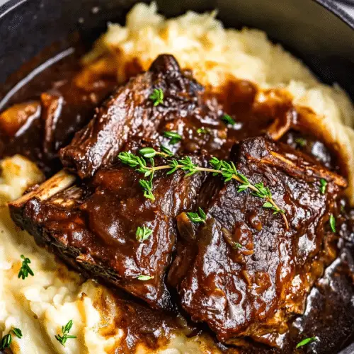 Red Wine Braised Short Ribs