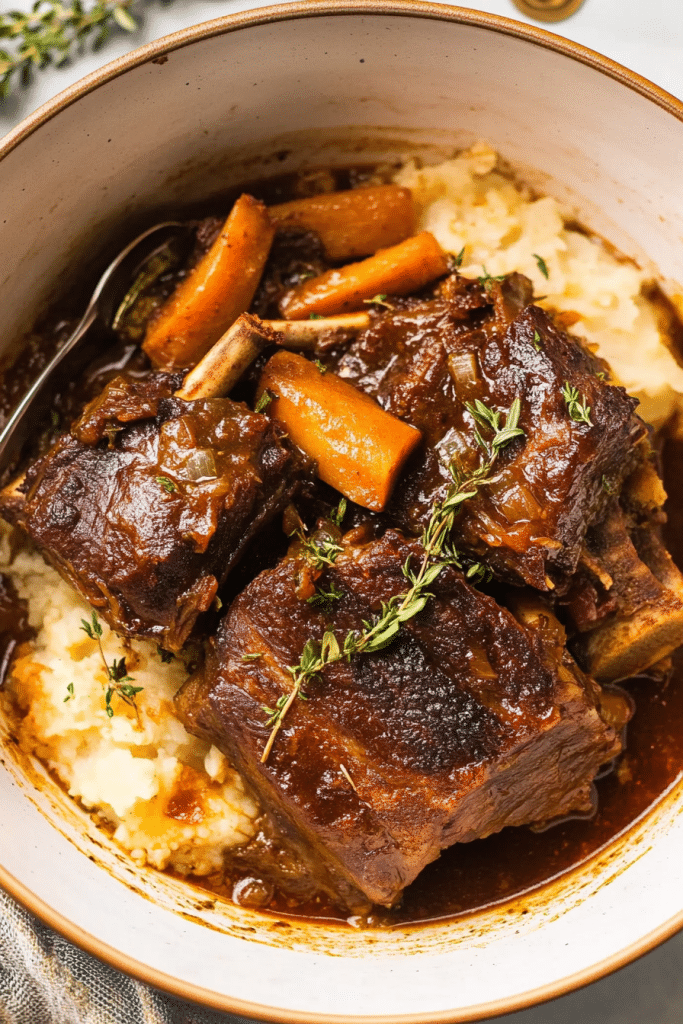 Red Wine Braised Short Ribs