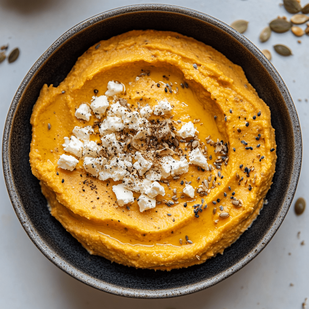 Pumpkin Whipped Feta Dip