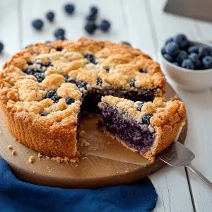 German Blueberry Cake