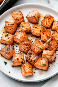 Air Fryer Salmon Bites