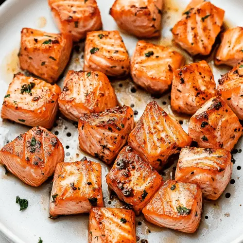 Air Fryer Salmon Bites