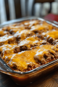 Amish Hamburger Steak Bake