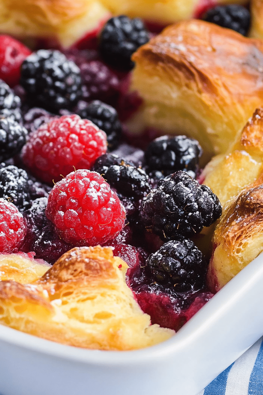 BERRY CROISSANT BAKE