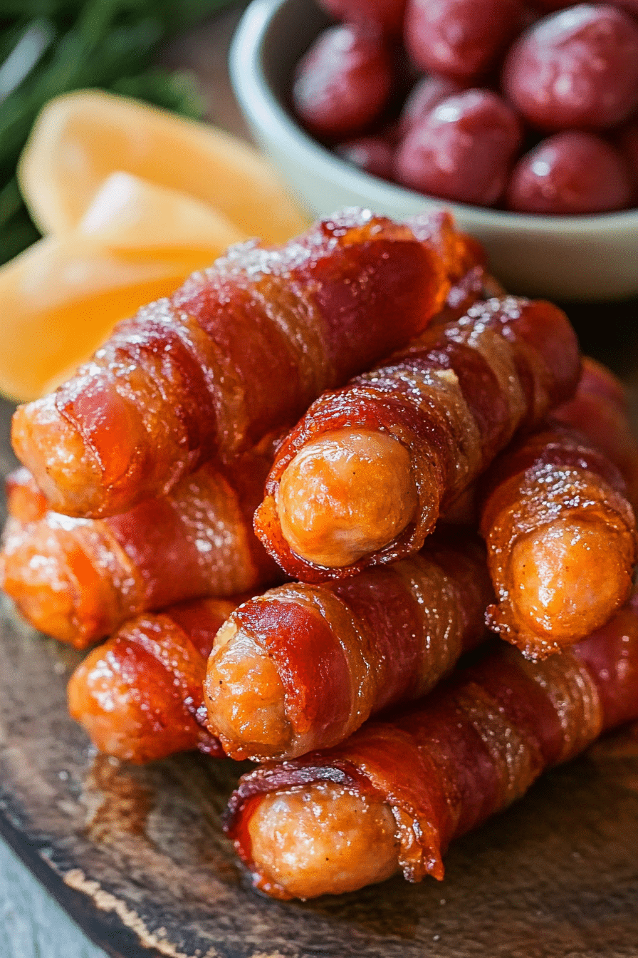 Bacon-Wrapped Little Smokies