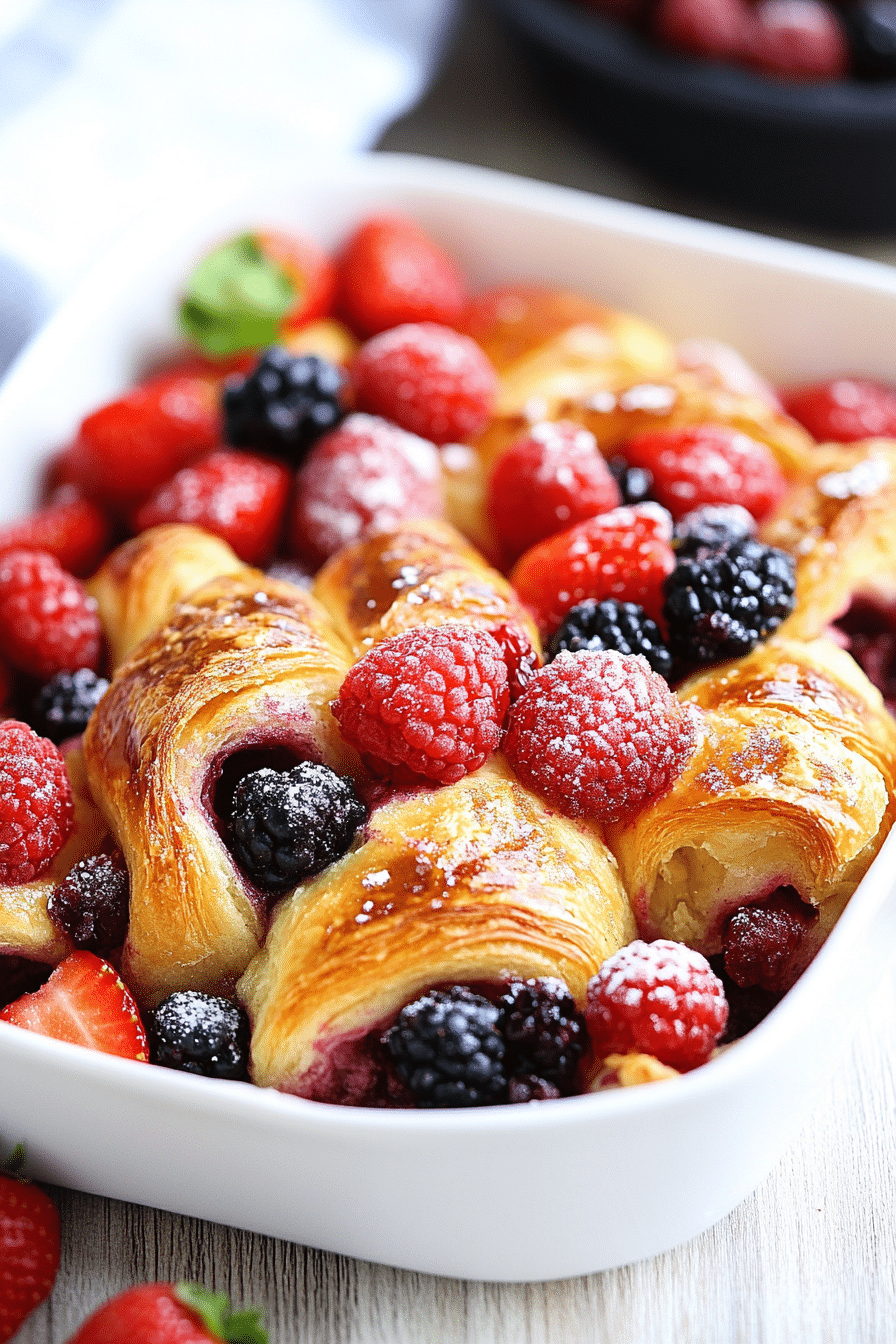 BERRY CROISSANT BAKE