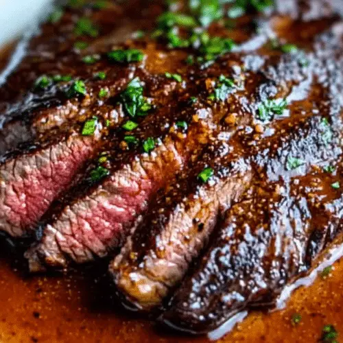 Cajun Butter Bourbon Steak