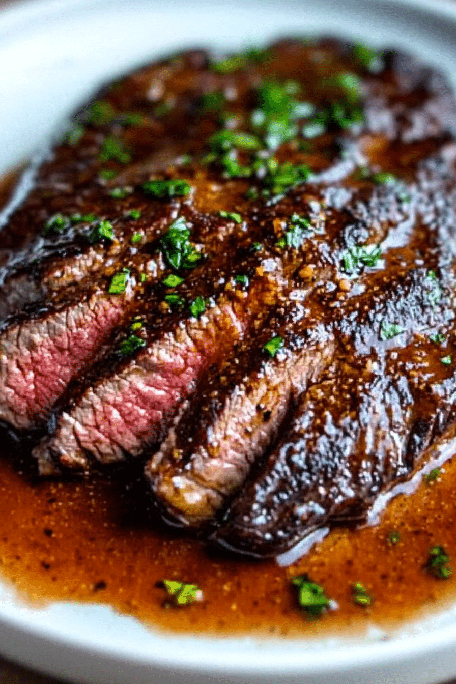 Cajun Butter Bourbon Steak