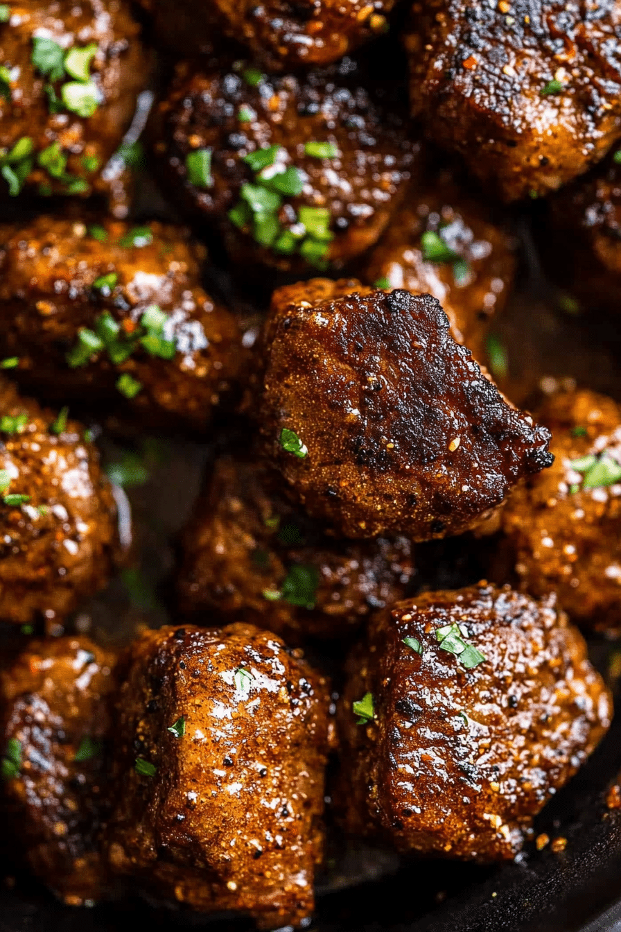 Cajun Garlic Butter Steak Bites