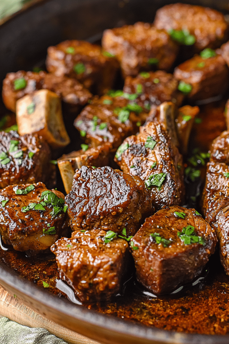 Cajun Garlic Butter Steak Bites