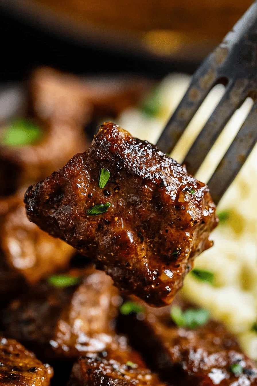 Cajun Garlic Butter Steak Bites