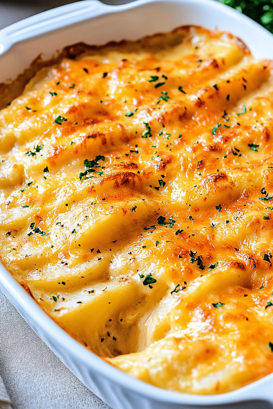 Cheesy Scalloped Potatoes