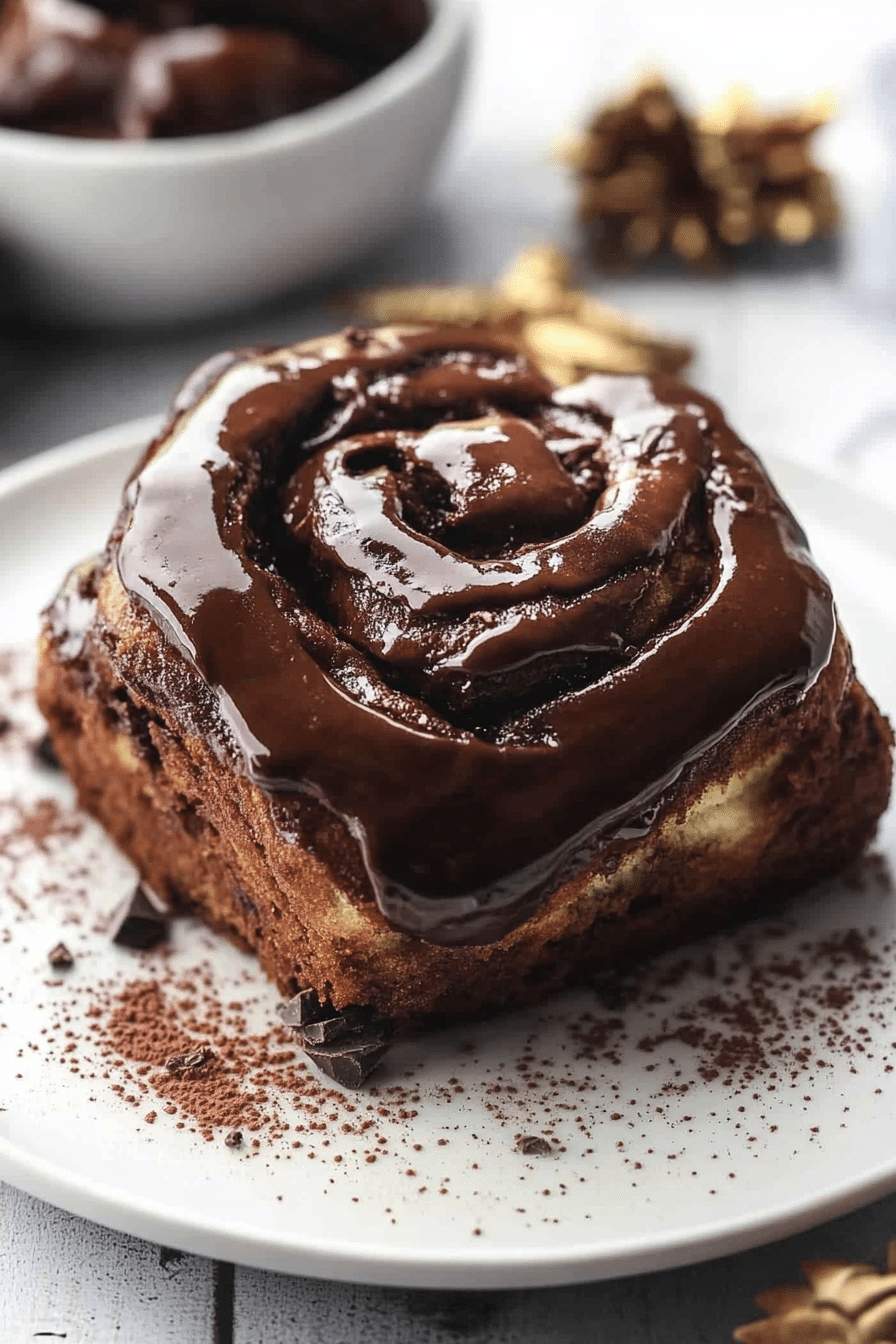 Chocolate Cinnamon Rolls