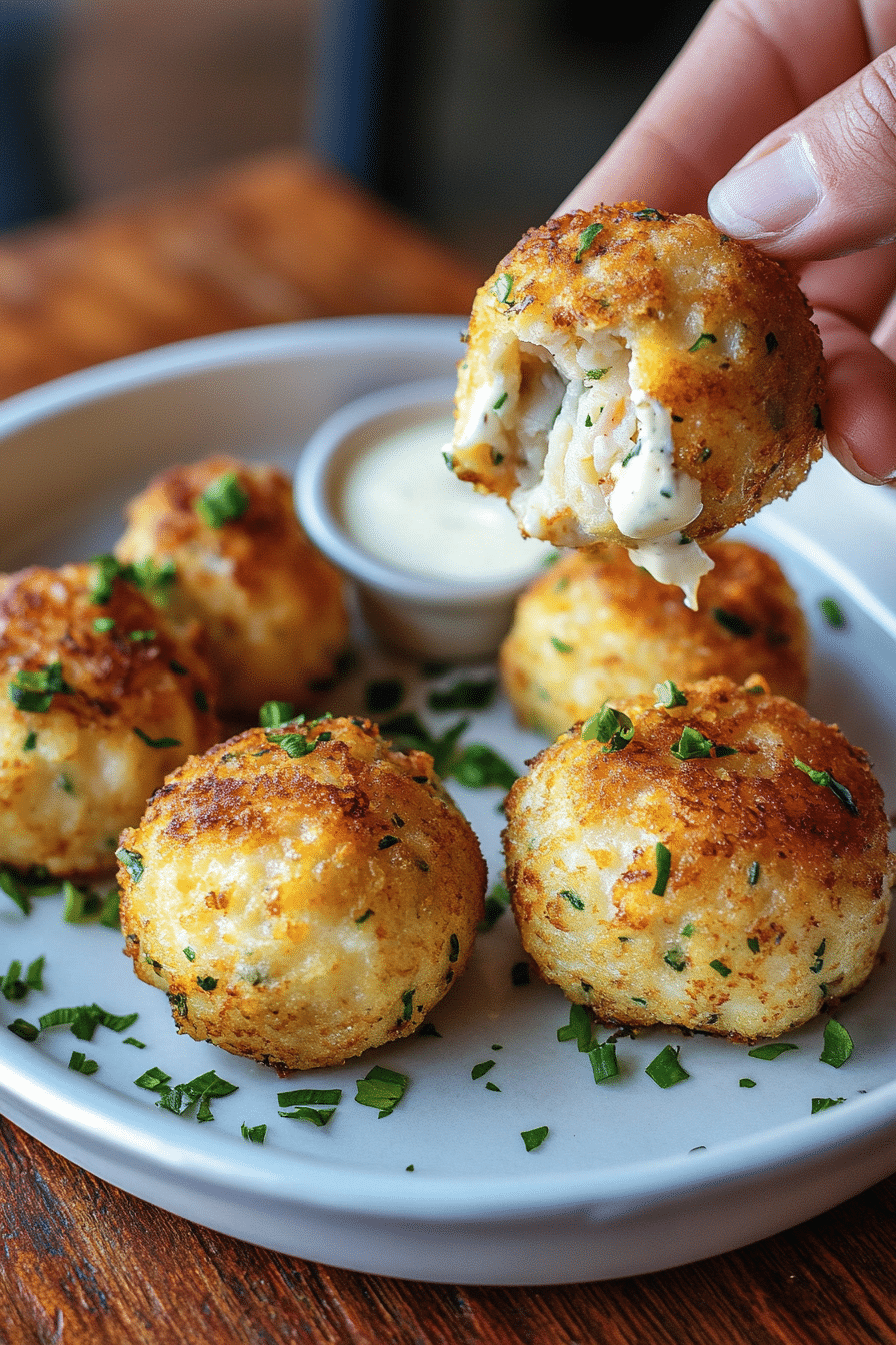 Crab Cake Poppers