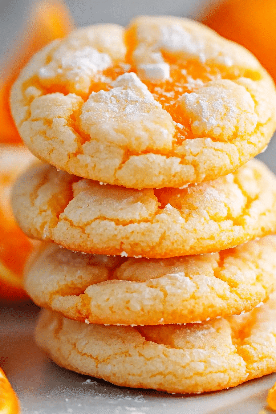 CREAMSICLE ORANGE COOKIES