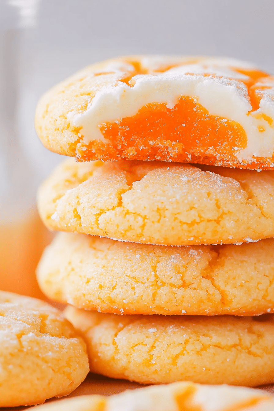 CREAMSICLE ORANGE COOKIES