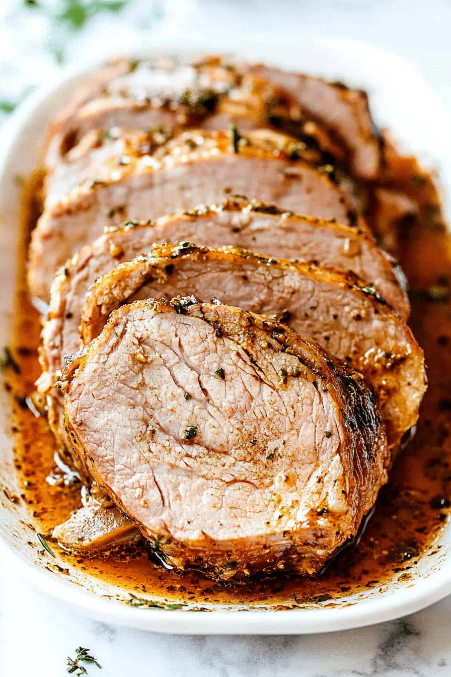 Crock Pot Pork Loin – Easy Slow Cooker Recipe