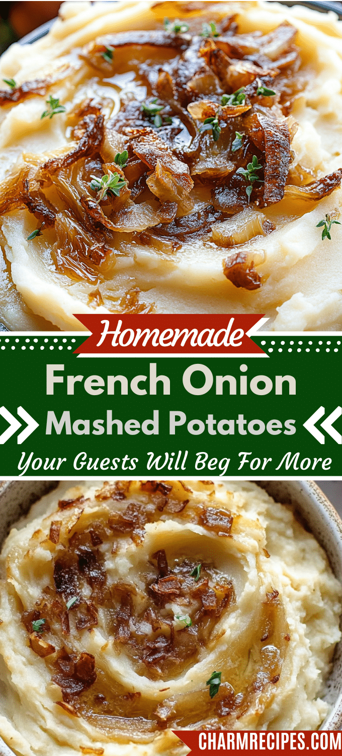 French Onion Mashed Potatoes