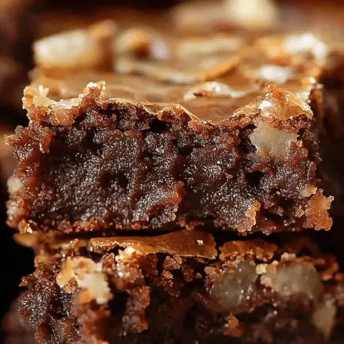 German Chocolate Brownies