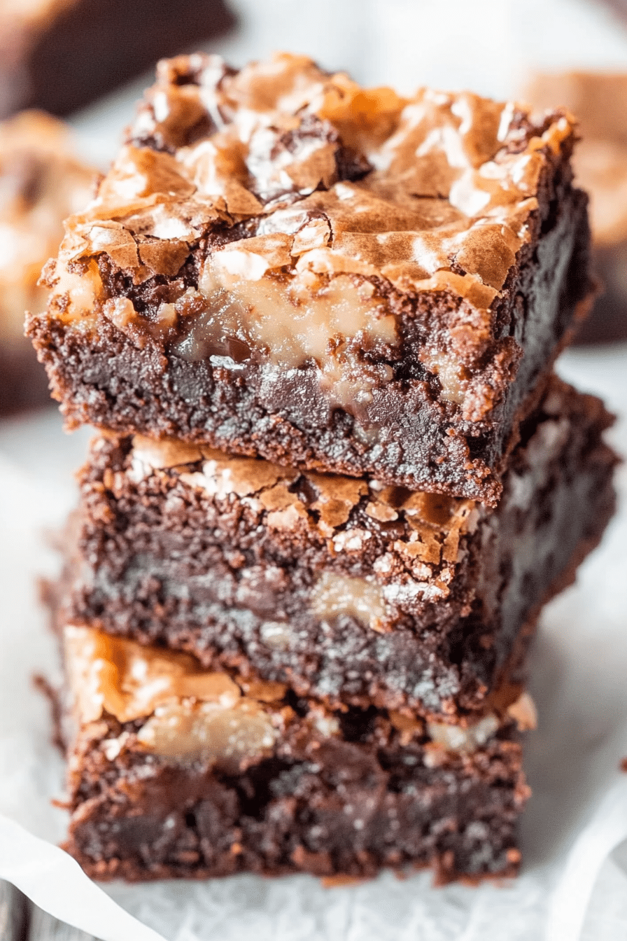 German Chocolate Brownies