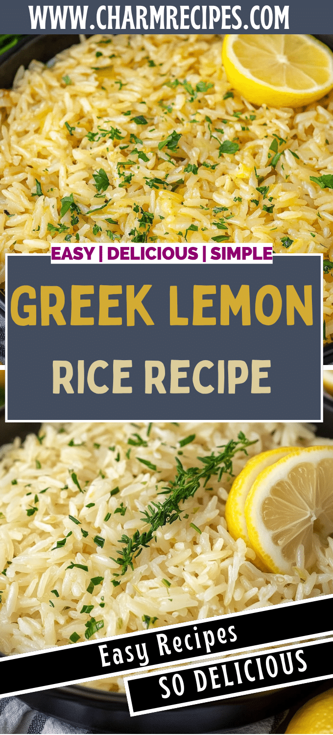 Greek Lemon Rice