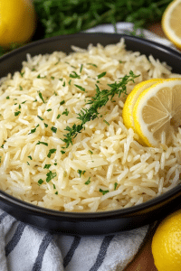 Greek Lemon Rice