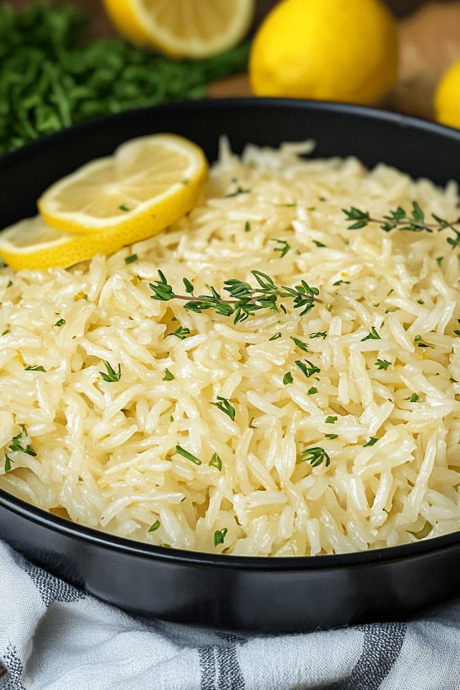 Greek Lemon Rice