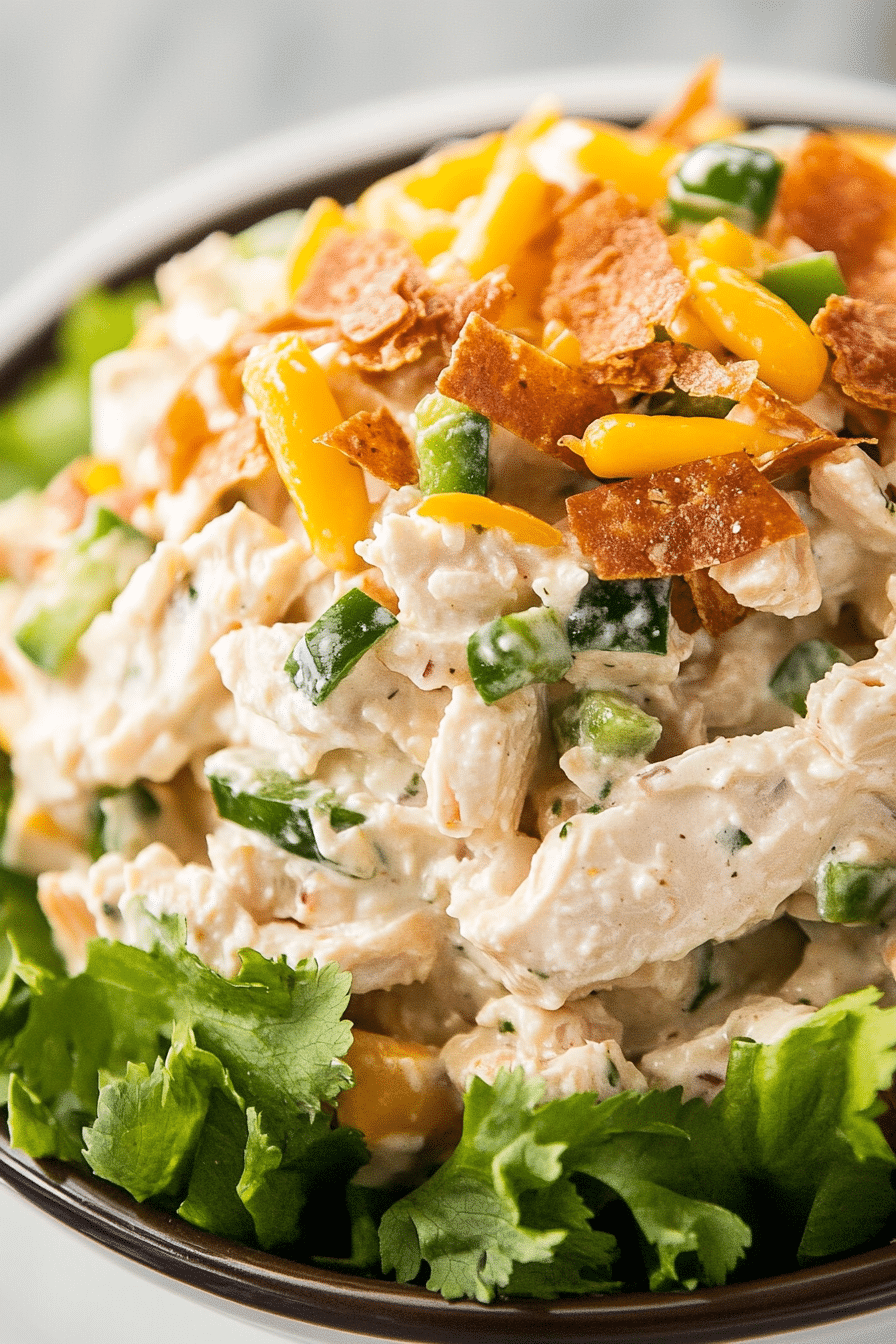 Jalapeño Popper Chicken Salad