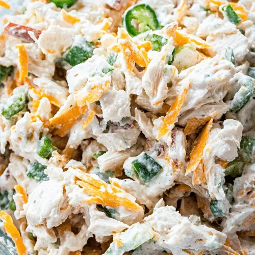 Jalapeño Popper Chicken Salad