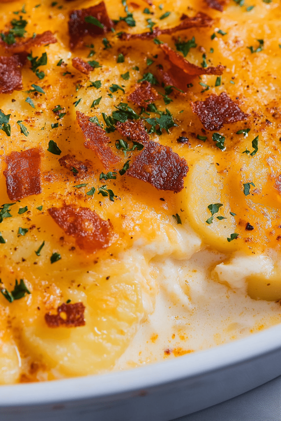 Loaded Scalloped Potatoes