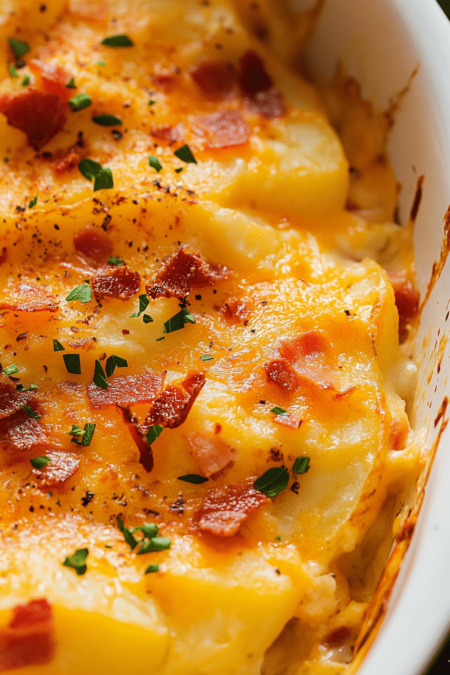 Loaded Scalloped Potatoes