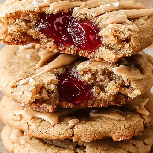 Peanut Butter and Jelly Cookies