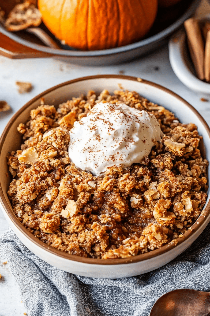 Pumpkin Crisp