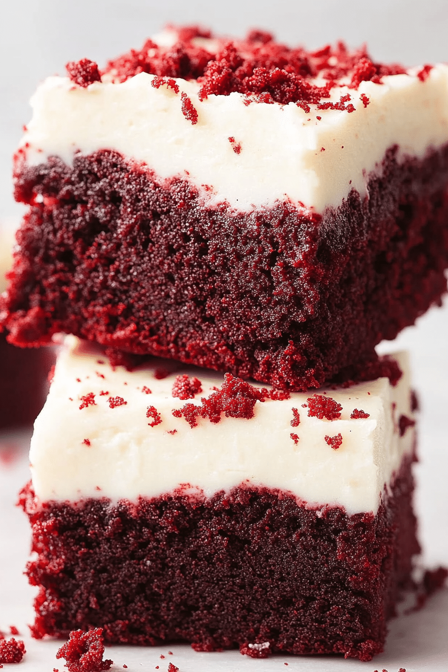 Red Velvet Brownies