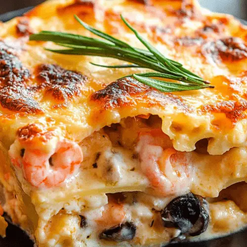 Seafood Lasagna