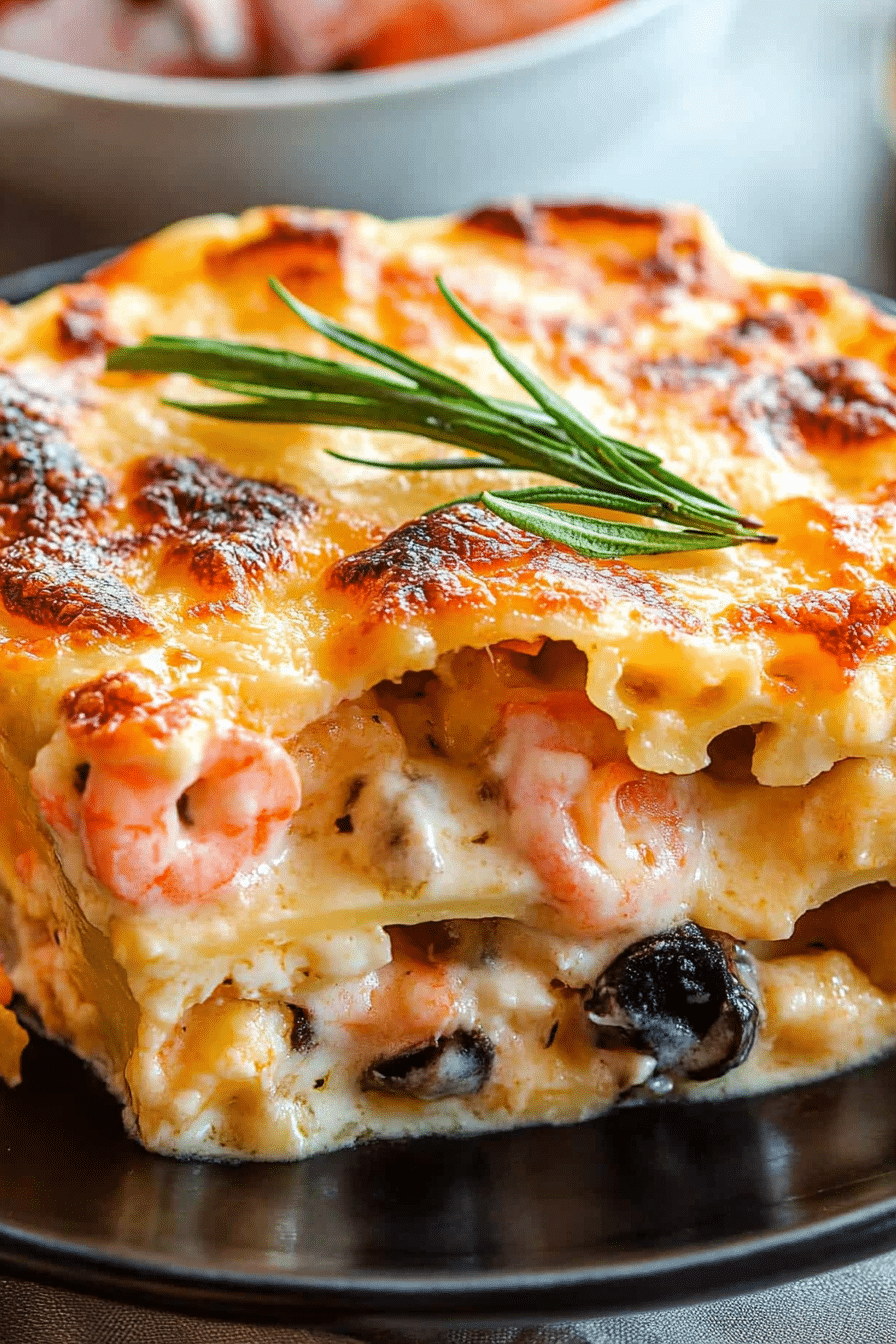 Seafood Lasagna