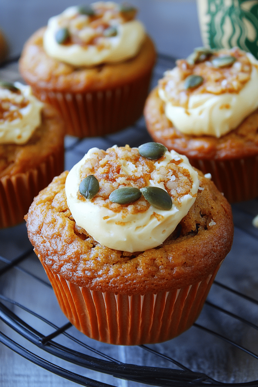 Starbucks Pumpkin Cream Cheese Muffins