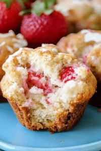 Strawberry Cream Cheese Muffins