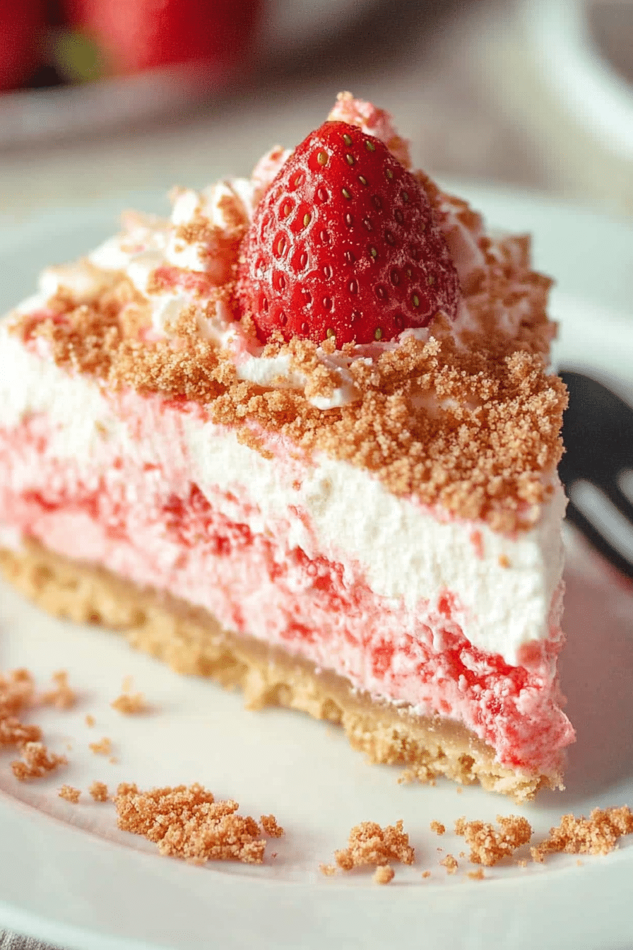 Strawberry Crunch Cheesecake