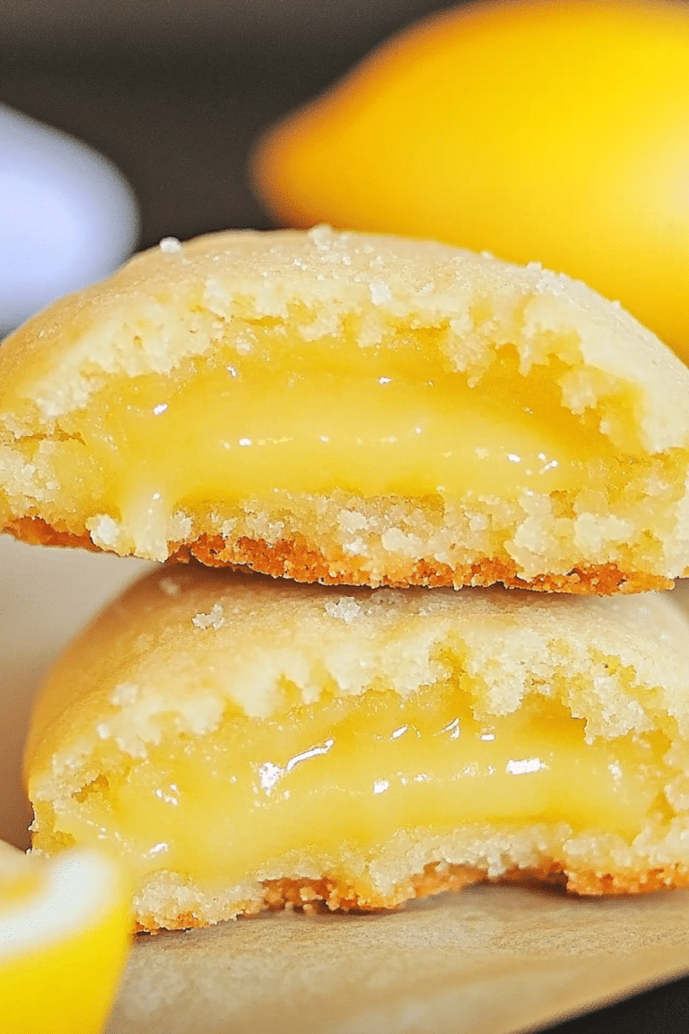 Stuffed Lemon Cookies