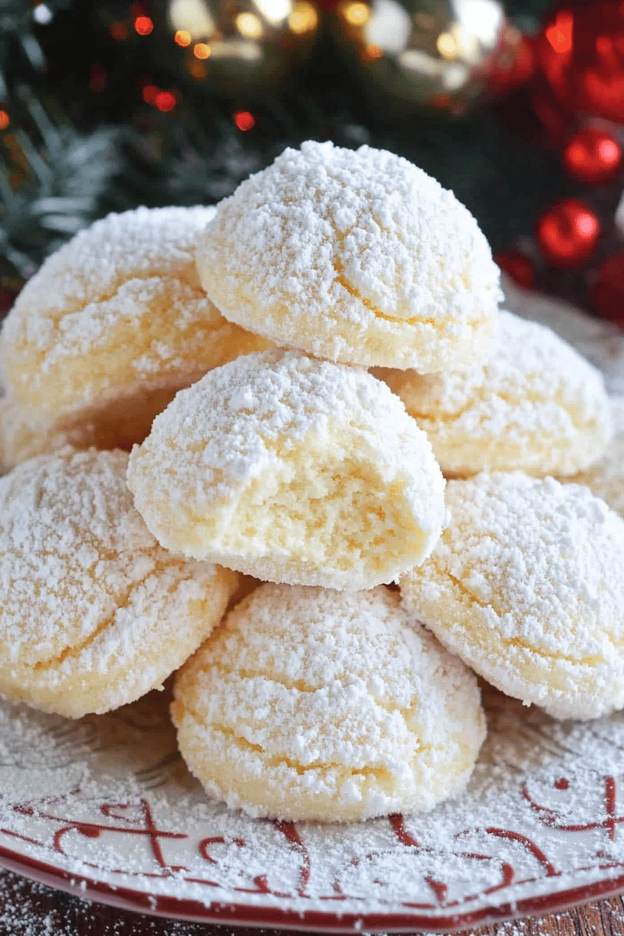 Sweetened Condensed Milk Snowballs