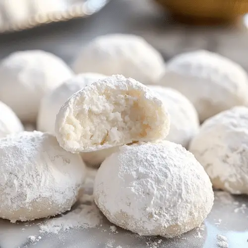 Sweetened Condensed Milk Snowballs