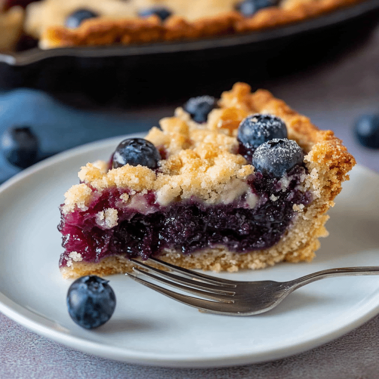 German Blueberry Cake