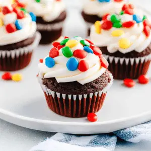 Christmas Light Cupcakes